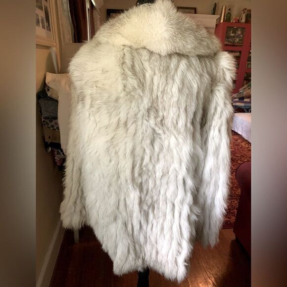 Saga Fox Blue Fox Jacket - Picture 3 of 12